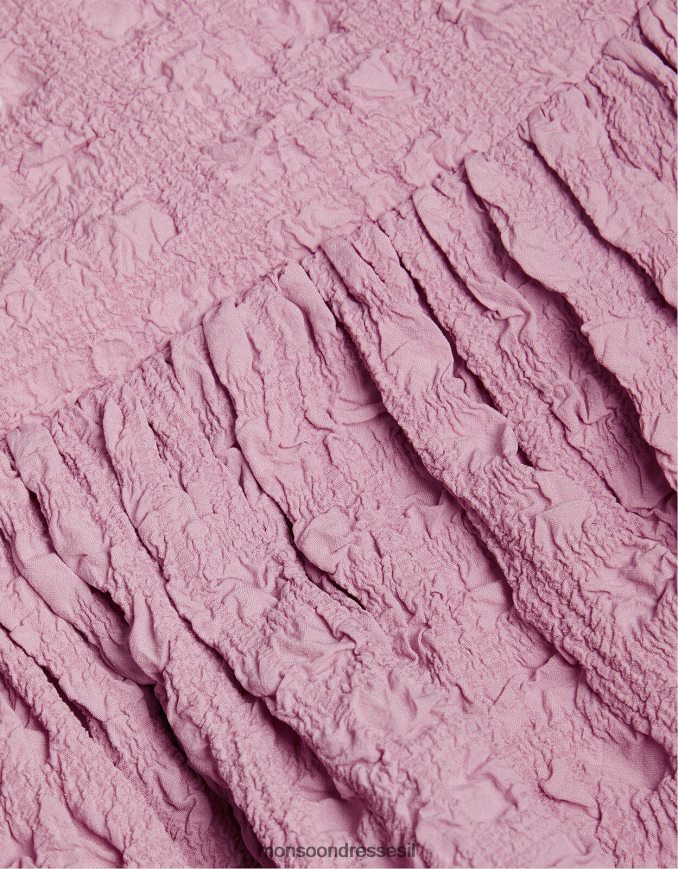 הַלבָּשָׁה Monsoon שמלת צווארון אברש לתינוק סָגוֹל ילדה HTJ0TZ2098