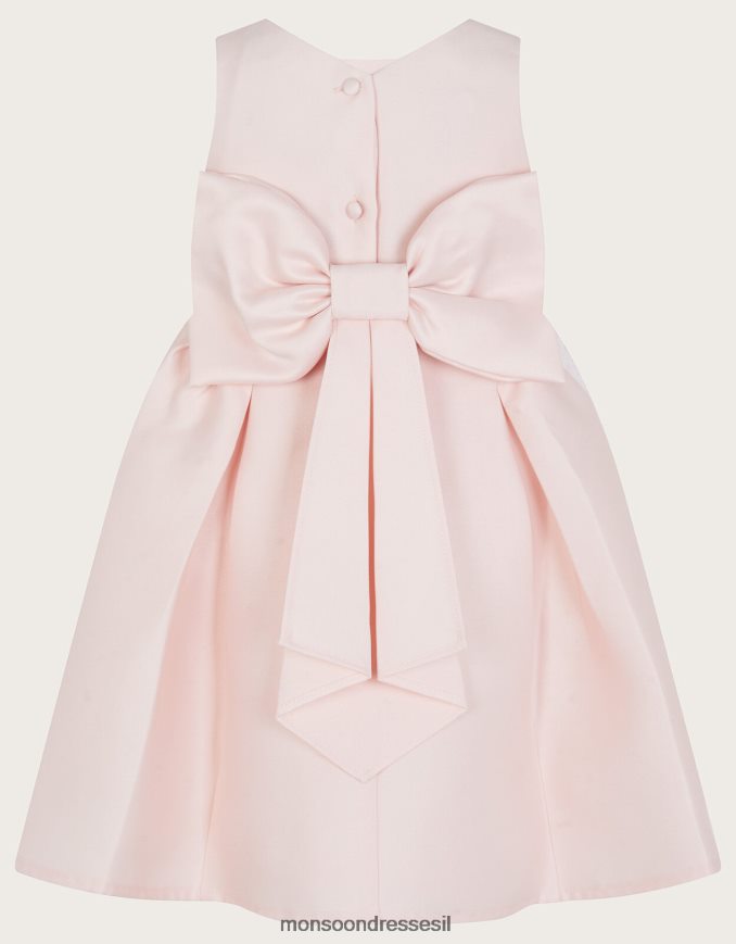 הַלבָּשָׁה Monsoon שמלת שושבינה של תינוק הולי וָרוֹד ילדה HTJ0TZ2105