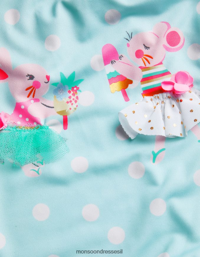 הַלבָּשָׁה Monsoon בגד ים לחג לתינוקות כחול (טורקיז) יְלָדִים HTJ0TZ2119