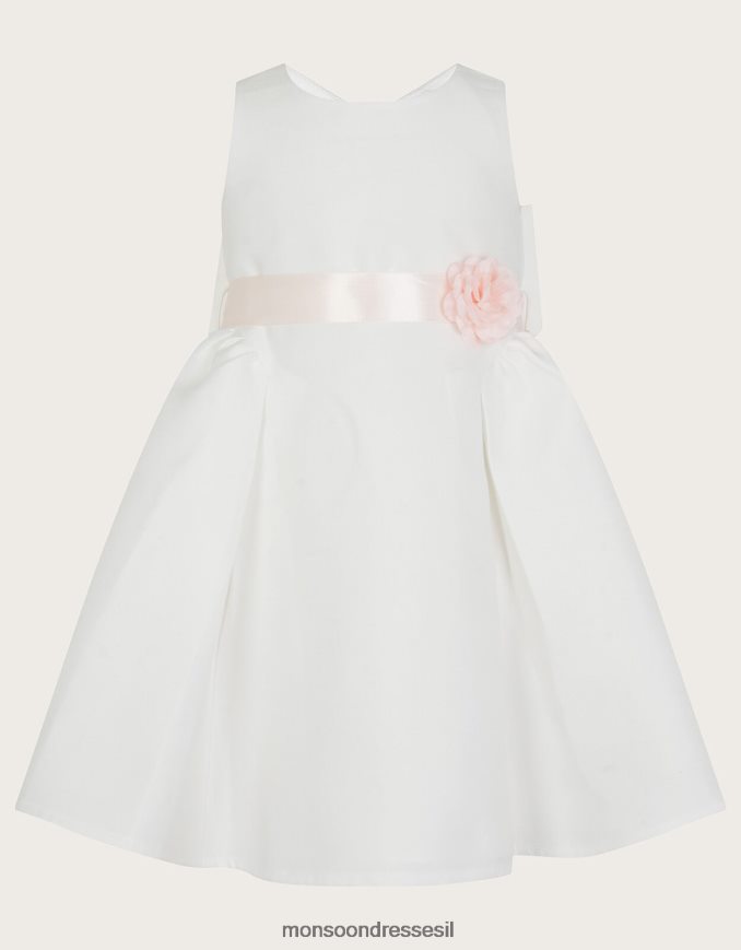 הַלבָּשָׁה Monsoon שמלת שושבינה של תינוק הולי שֶׁנהָב ילדה HTJ0TZ2125