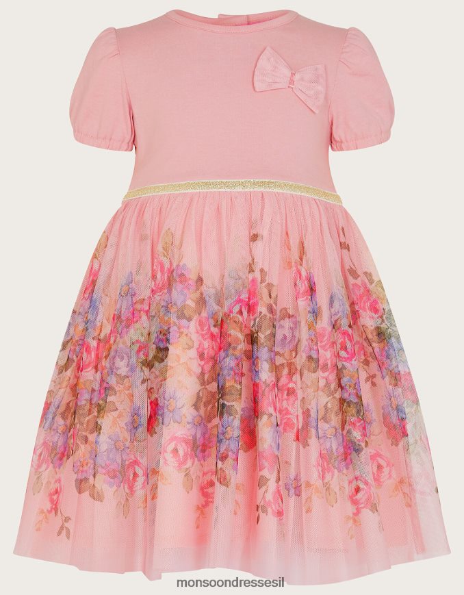 הַלבָּשָׁה Monsoon שמלה בהדפס פוזי דיסקו לתינוק וָרוֹד ילדה HTJ0TZ2128