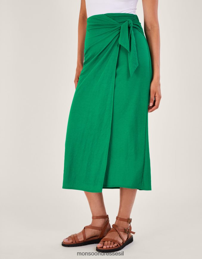 הַלבָּשָׁה Monsoon חצאית מידי של וויני ירוק נשים HTJ0TZ213