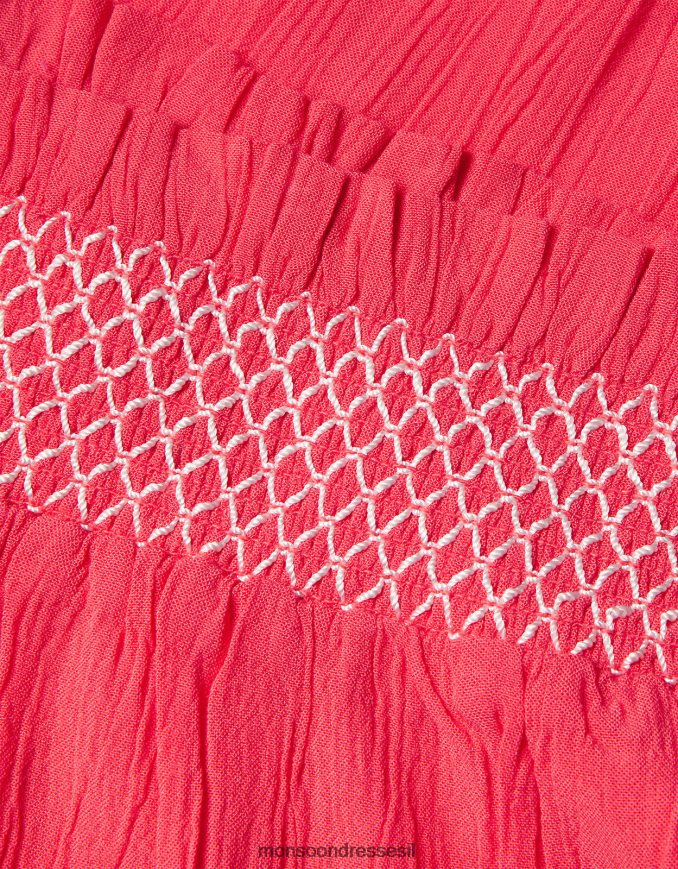 הַלבָּשָׁה Monsoon סרבל מרומז לתינוק כתום (אלמוגים) ילדה HTJ0TZ2148