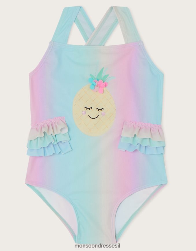 הַלבָּשָׁה Monsoon בגד ים אננס חדשני לתינוק רַב ילדה HTJ0TZ2154