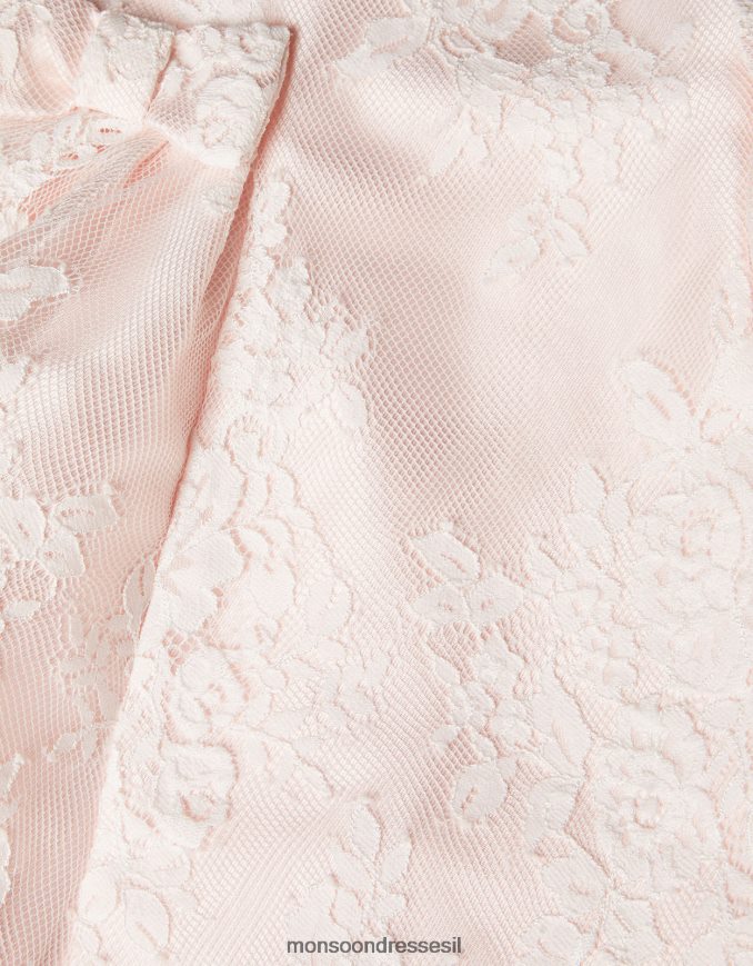 הַלבָּשָׁה Monsoon שמלת תחרה של קשת בייבי לולה וָרוֹד ילדה HTJ0TZ2165