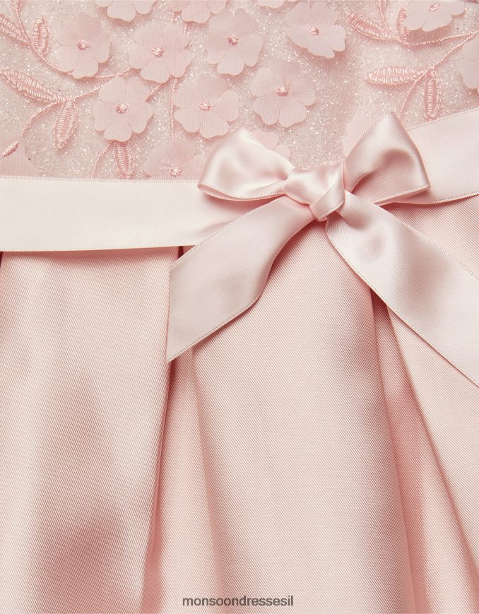 הַלבָּשָׁה Monsoon שמלת שושבינה לתינוק אניקה וָרוֹד ילדה HTJ0TZ2167