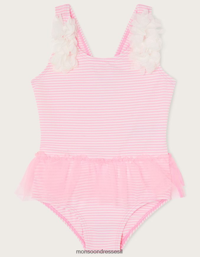 הַלבָּשָׁה Monsoon בגד ים חצאית לתינוק וָרוֹד ילדה HTJ0TZ2175