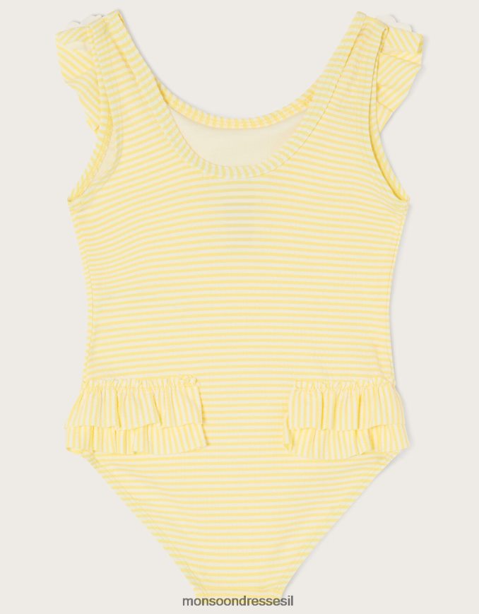 הַלבָּשָׁה Monsoon בגד ים סלסול לתינוק צהוב ילדה HTJ0TZ2178