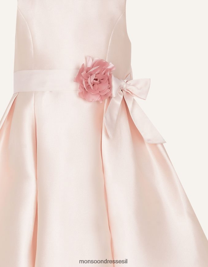 הַלבָּשָׁה Monsoon שמלת אריג לתינוק אודרי דוכסית וָרוֹד ילדה HTJ0TZ2185