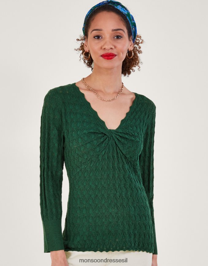 הַלבָּשָׁה Monsoon מגשר תפר פוינטל עם פוליאסטר ממוחזר ירוק (ירוק כהה) נשים HTJ0TZ219