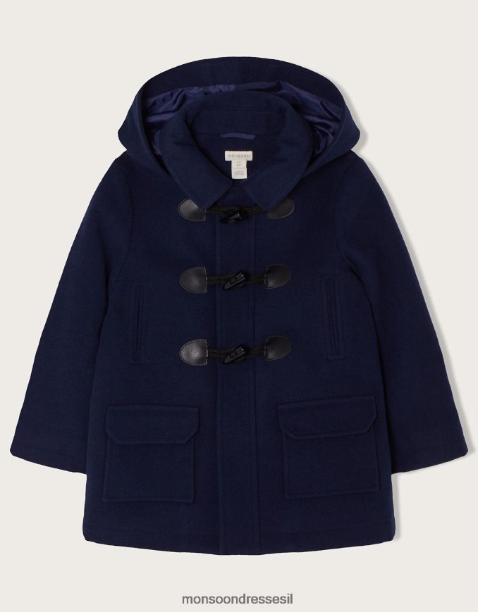 הַלבָּשָׁה Monsoon מעיל דובון כחול (צי) יֶלֶד HTJ0TZ2191