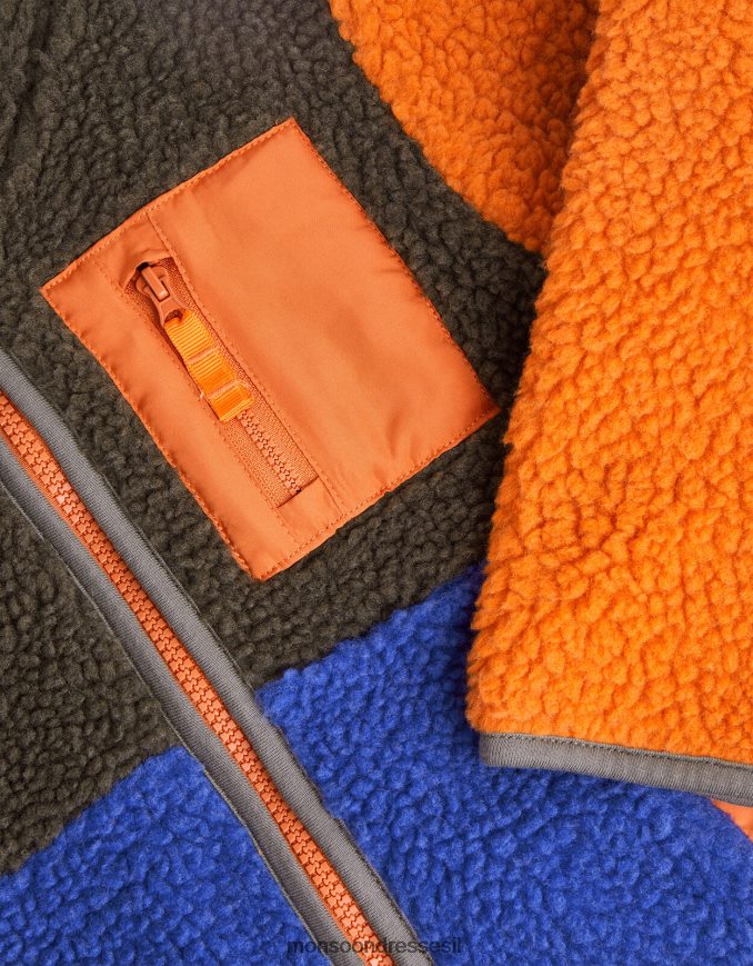 הַלבָּשָׁה Monsoon פליס קולורבלוק בורג רַב יֶלֶד HTJ0TZ2194