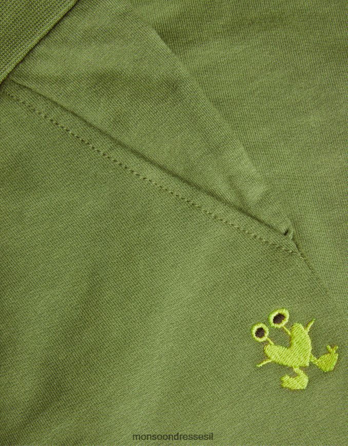 הַלבָּשָׁה Monsoon נעלי ברכיים מחוזקות ירוק (חאקי) יְלָדִים HTJ0TZ2197