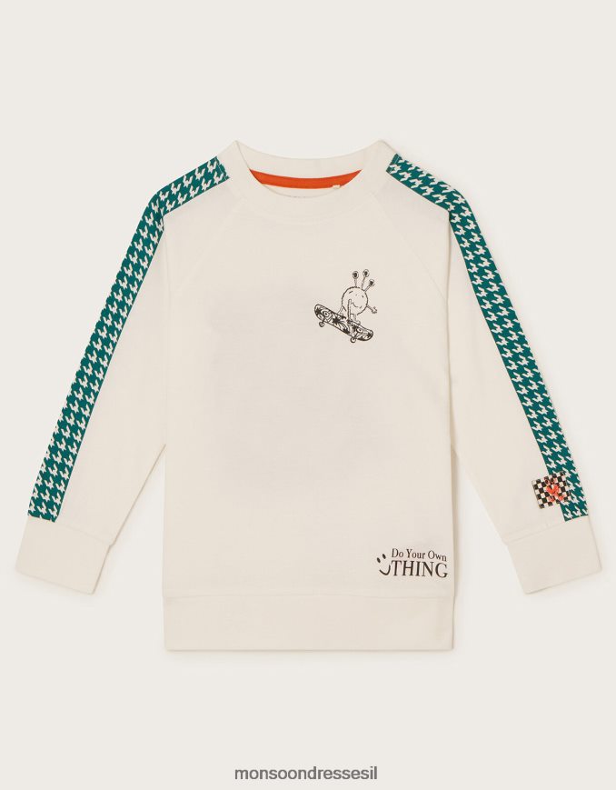 הַלבָּשָׁה Monsoon חולצת טריקו עם שרוולים ארוכים שֶׁנהָב יֶלֶד HTJ0TZ2202