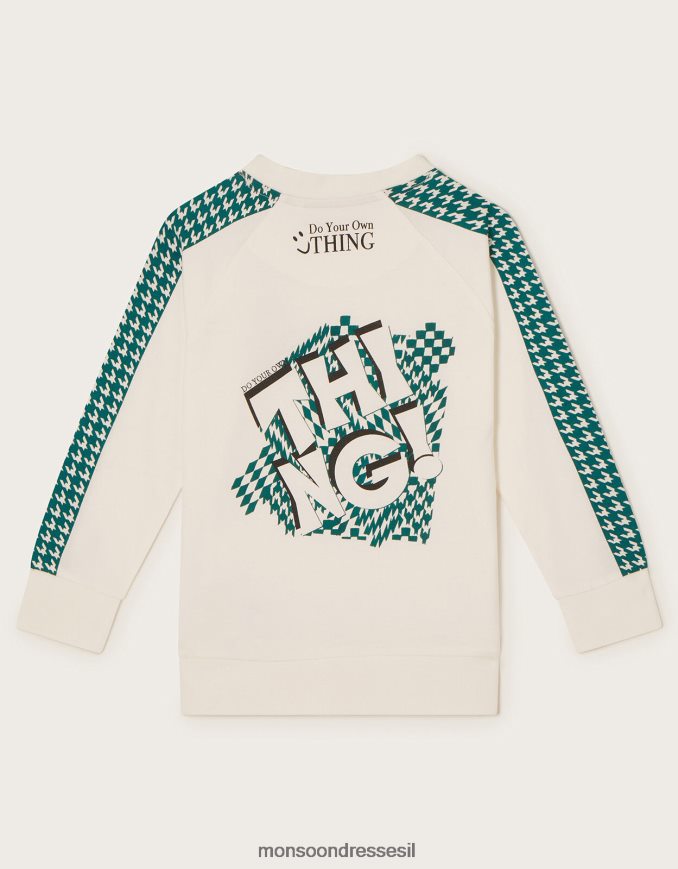 הַלבָּשָׁה Monsoon חולצת טריקו עם שרוולים ארוכים שֶׁנהָב יֶלֶד HTJ0TZ2202