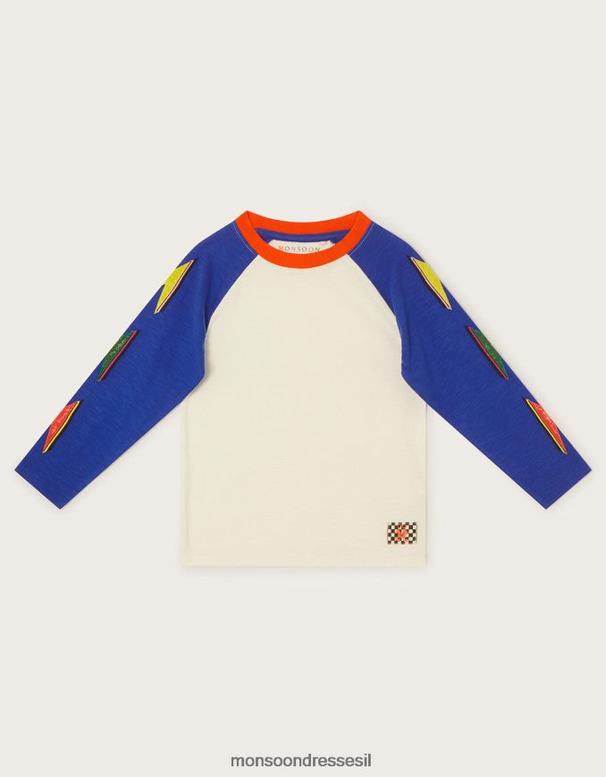 הַלבָּשָׁה Monsoon חולצת טריקו של ברק שֶׁנהָב יֶלֶד HTJ0TZ2204