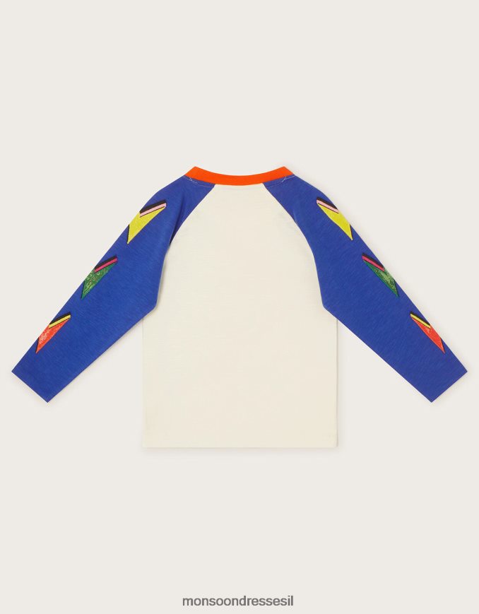 הַלבָּשָׁה Monsoon חולצת טריקו של ברק שֶׁנהָב יֶלֶד HTJ0TZ2204