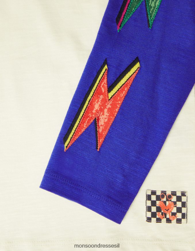 הַלבָּשָׁה Monsoon חולצת טריקו של ברק שֶׁנהָב יֶלֶד HTJ0TZ2204