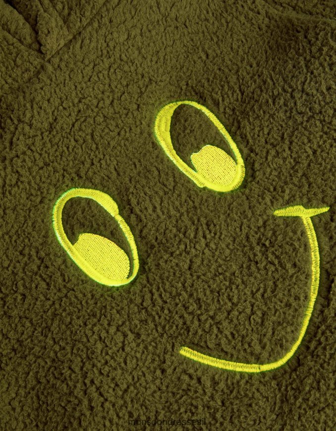 הַלבָּשָׁה Monsoon בורג קפוצ'ון זוהר בחושך ירוק (חאקי) יֶלֶד HTJ0TZ2215