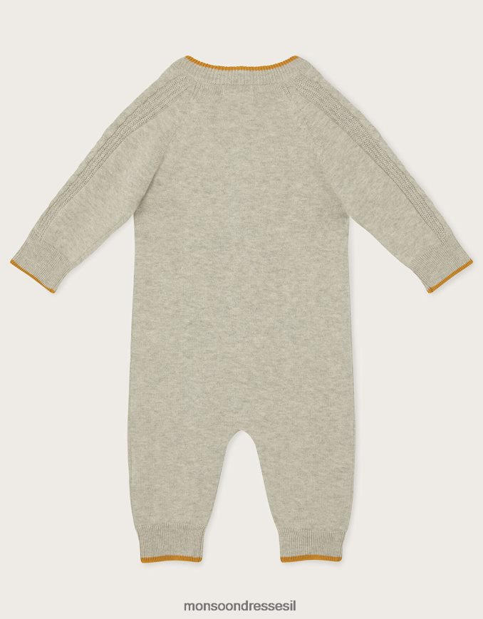 הַלבָּשָׁה Monsoon חליפת שינה רכה של פינגווין אפור יְלָדִים HTJ0TZ2218