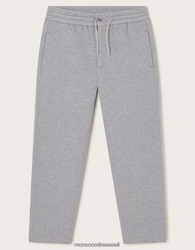 הַלבָּשָׁה Monsoon מכנסיים של ג'רסי אפור יֶלֶד HTJ0TZ2231