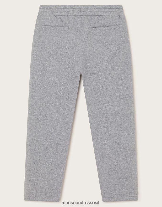 הַלבָּשָׁה Monsoon מכנסיים של ג'רסי אפור יֶלֶד HTJ0TZ2231