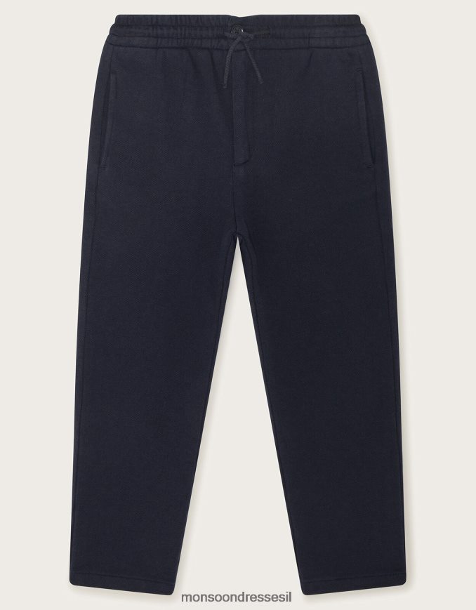 הַלבָּשָׁה Monsoon מכנסיים של ג'רסי כחול (צי) יֶלֶד HTJ0TZ2232