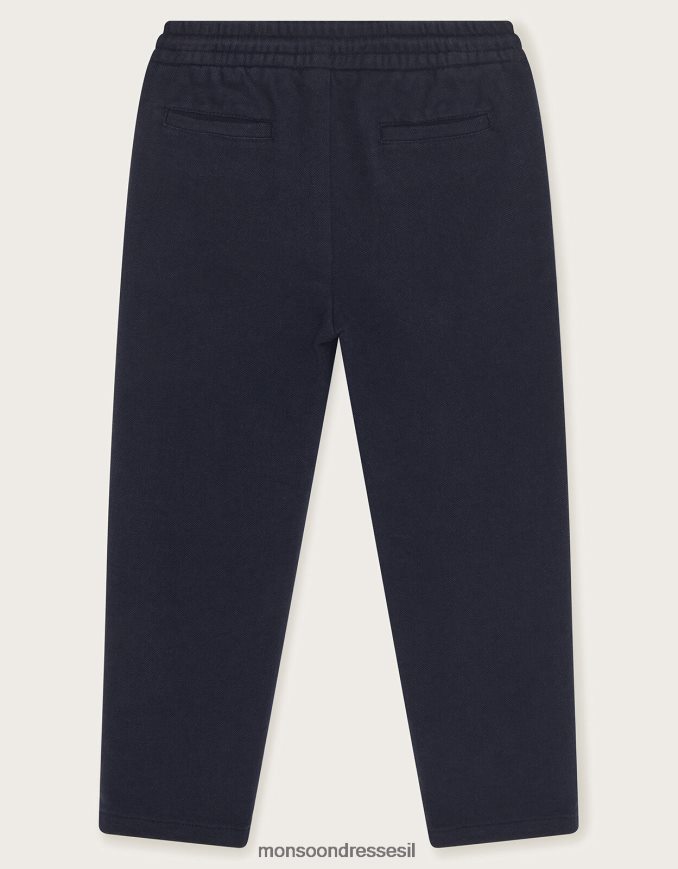 הַלבָּשָׁה Monsoon מכנסיים של ג'רסי כחול (צי) יֶלֶד HTJ0TZ2232