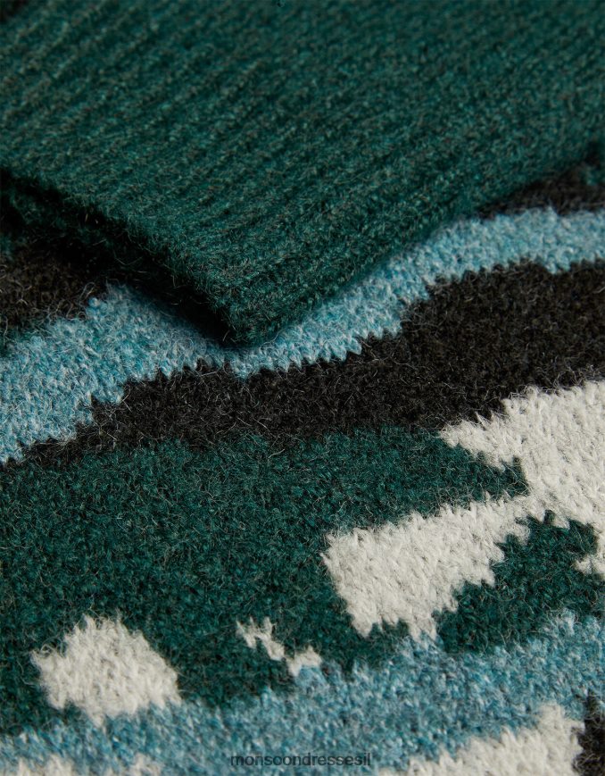 הַלבָּשָׁה Monsoon מגשר דוב נופי ירוק יֶלֶד HTJ0TZ2233