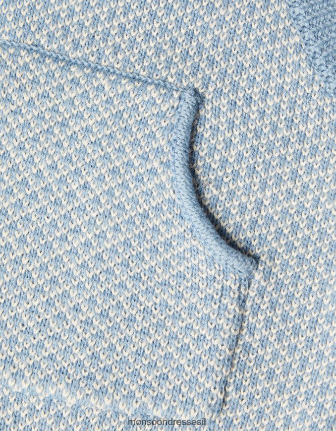 הַלבָּשָׁה Monsoon סט סרוגים וסרוגים מעורבים כְּחוֹל יְלָדִים HTJ0TZ2234