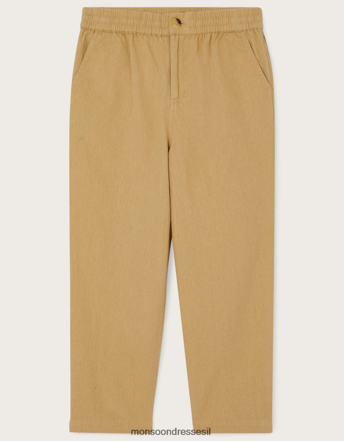 הַלבָּשָׁה Monsoon צ'ינו מחודד אבן טבעית) יֶלֶד HTJ0TZ2241