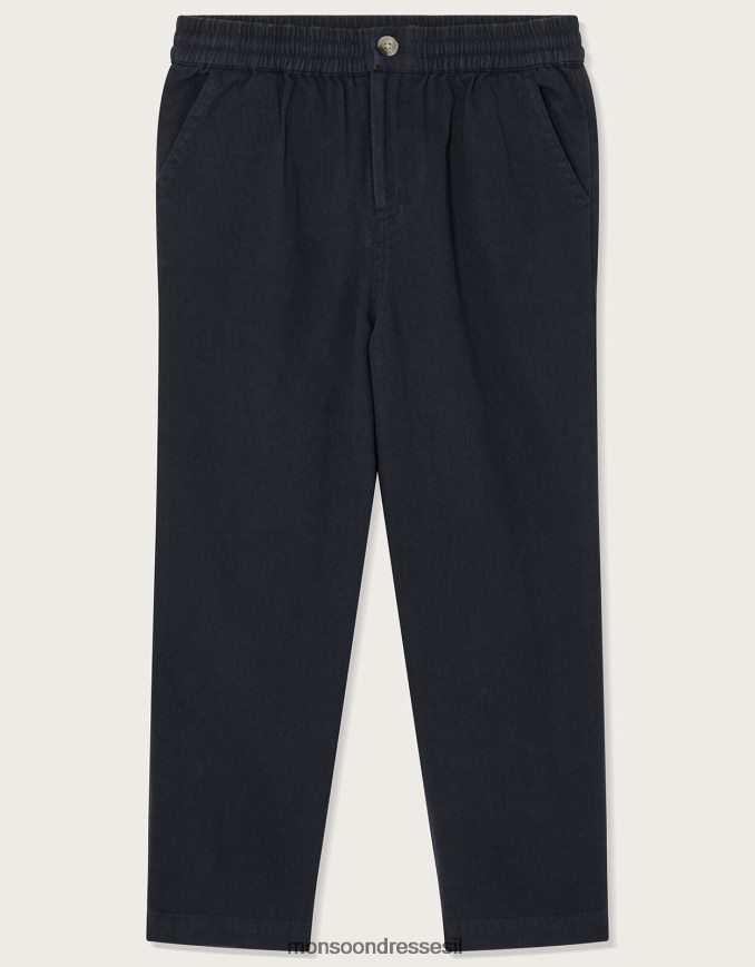 הַלבָּשָׁה Monsoon צ'ינו מחודד כחול (צי) יֶלֶד HTJ0TZ2243