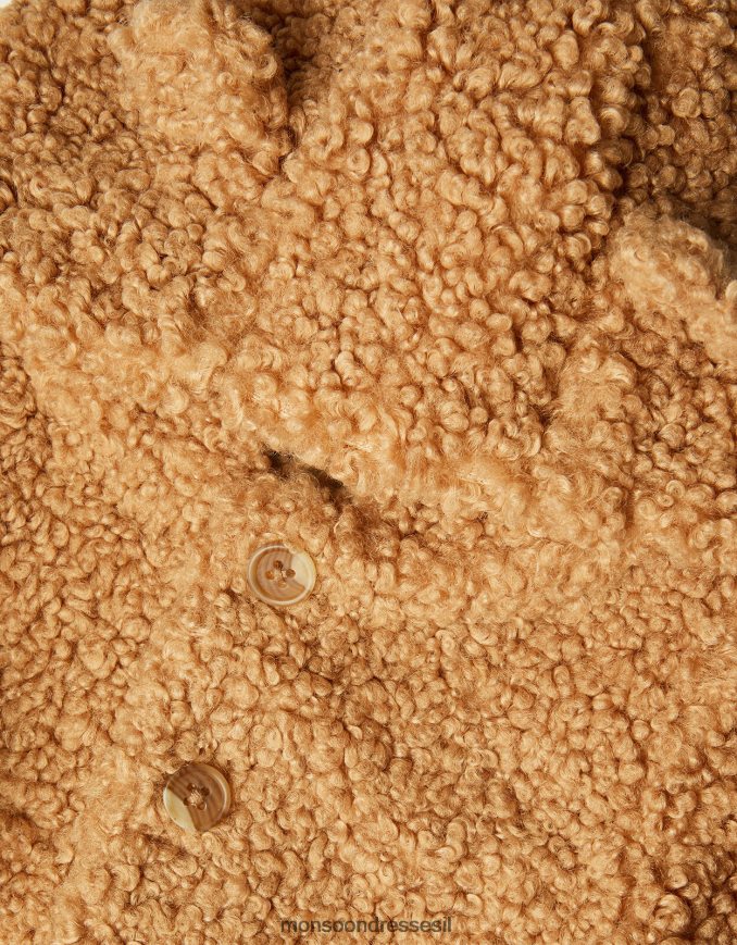 הַלבָּשָׁה Monsoon מעיל דובון לתינוק חום יְלָדִים HTJ0TZ2247