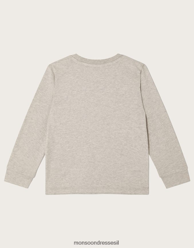 הַלבָּשָׁה Monsoon סוודר צינור לונדון אפור יֶלֶד HTJ0TZ2248