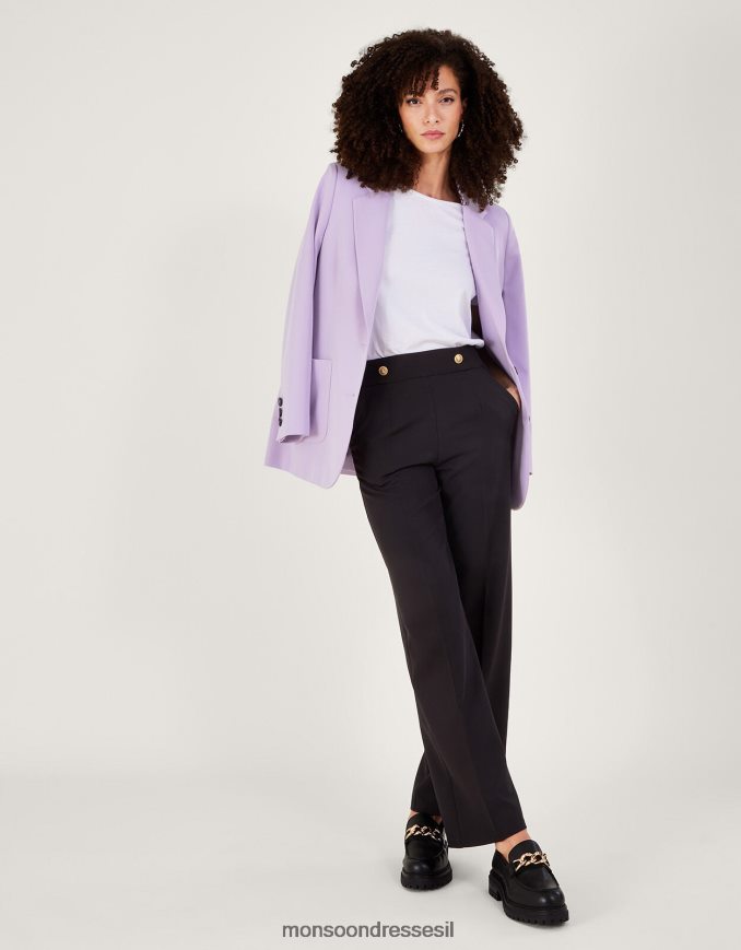 הַלבָּשָׁה Monsoon מכנסיים ברידג'ט צבאיים שָׁחוֹר נשים HTJ0TZ225