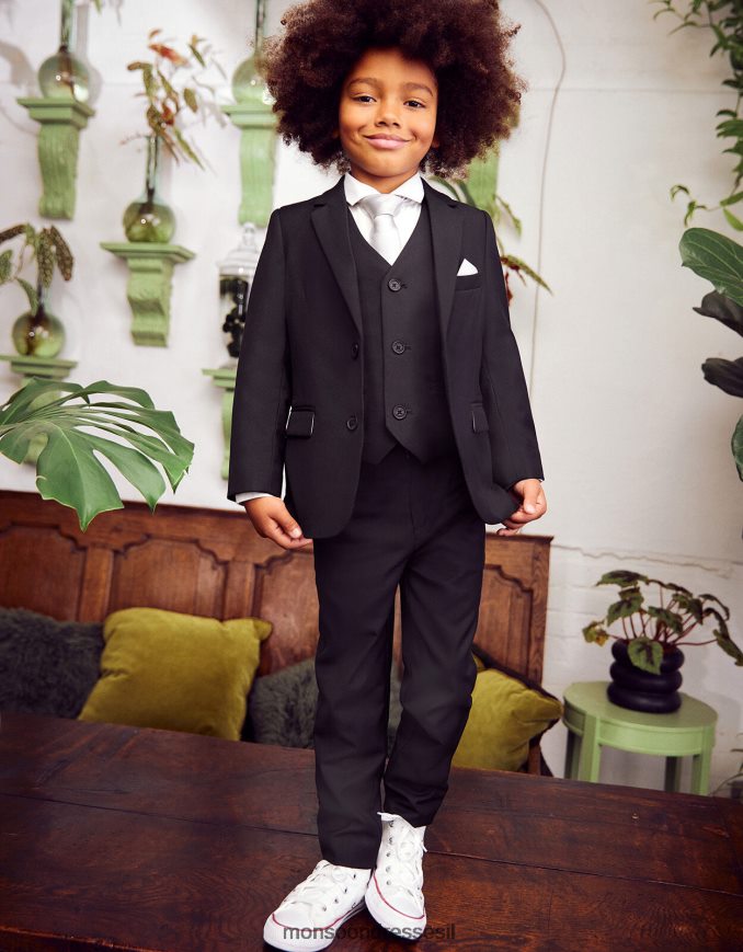 הַלבָּשָׁה Monsoon בלייזר חליפה חכמה של אנדרו שָׁחוֹר יֶלֶד HTJ0TZ2255