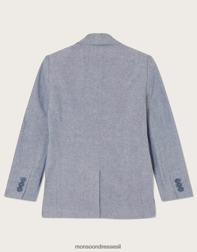 הַלבָּשָׁה Monsoon בלייזר נתן כיס כְּחוֹל יֶלֶד HTJ0TZ2258