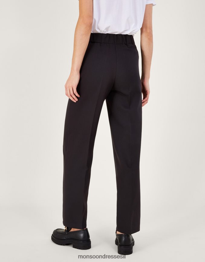 הַלבָּשָׁה Monsoon מכנסיים ברידג'ט צבאיים שָׁחוֹר נשים HTJ0TZ225