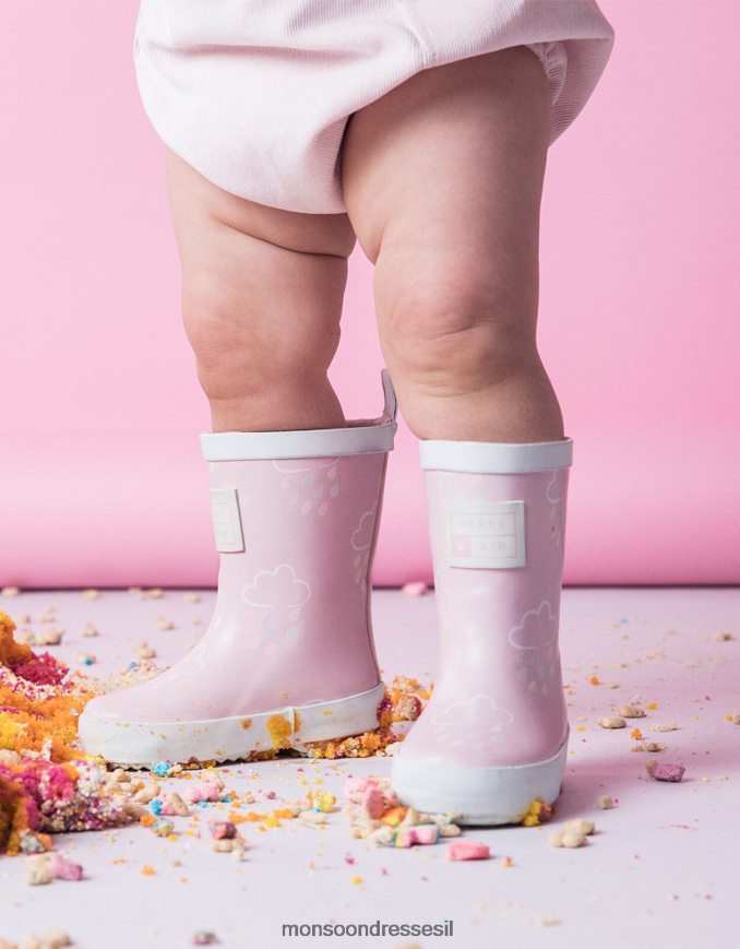 הַנעָלָה Monsoon סביונים החושפים צבעי דשא ואוויר וָרוֹד יְלָדִים HTJ0TZ2316