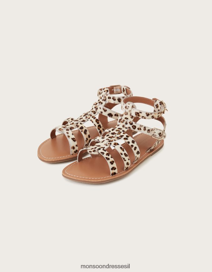 הַנעָלָה Monsoon סנדלי כלוב נמר לְהִשְׁתַזֵף ילדה HTJ0TZ2334