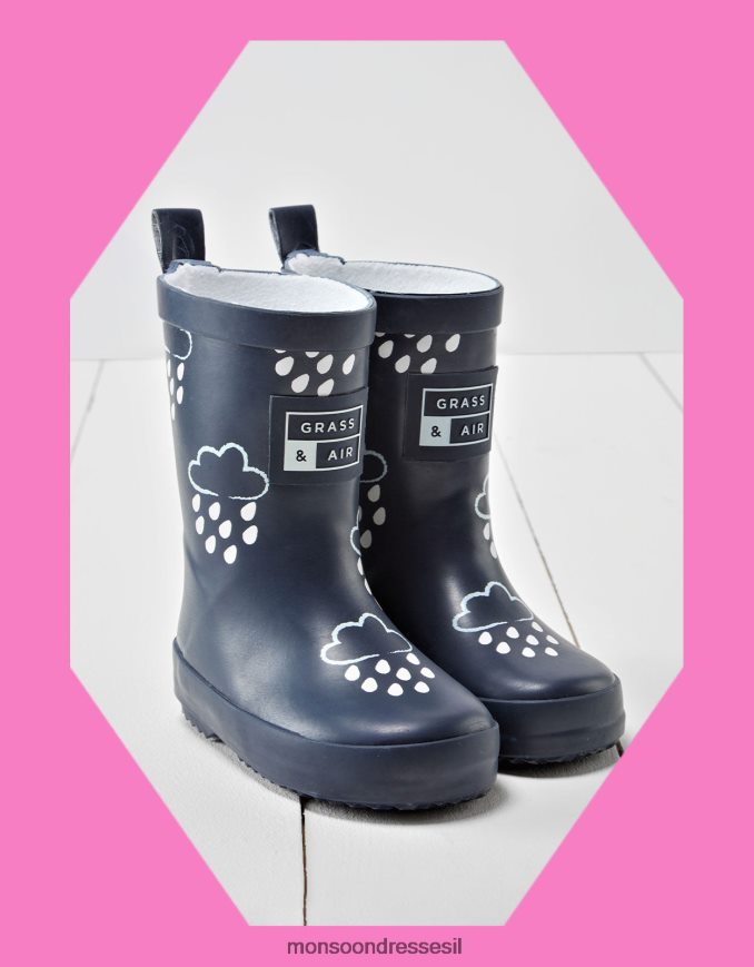 הַנעָלָה Monsoon סביונים החושפים צבעי דשא ואוויר כחול (צי) יְלָדִים HTJ0TZ2348