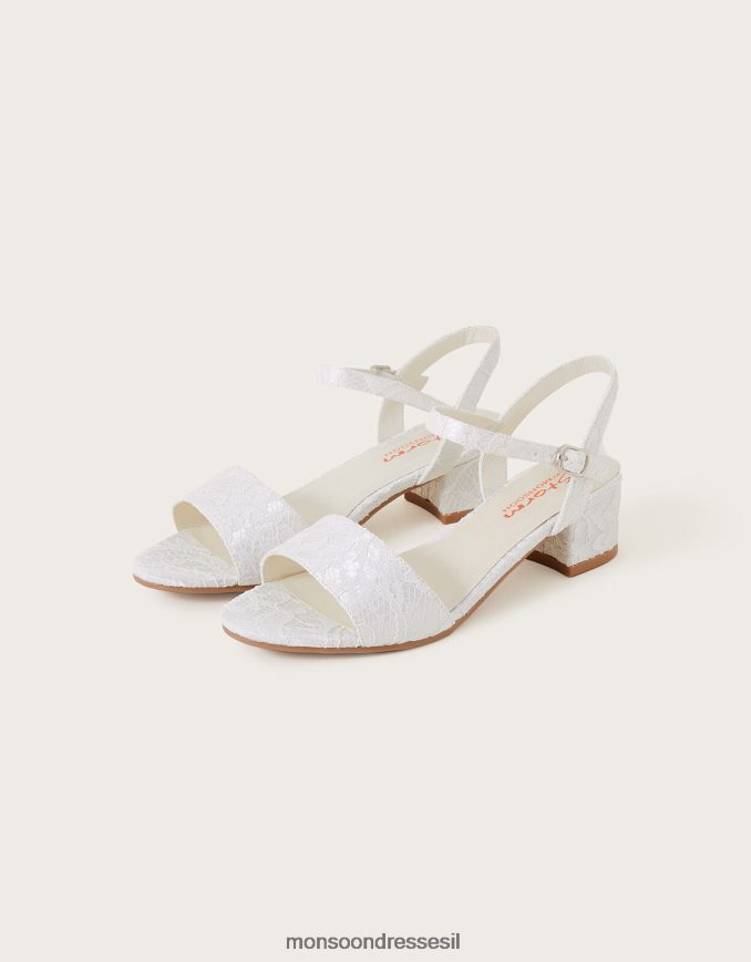 הַנעָלָה Monsoon סנדלי תחרה שֶׁנהָב ילדה HTJ0TZ2349