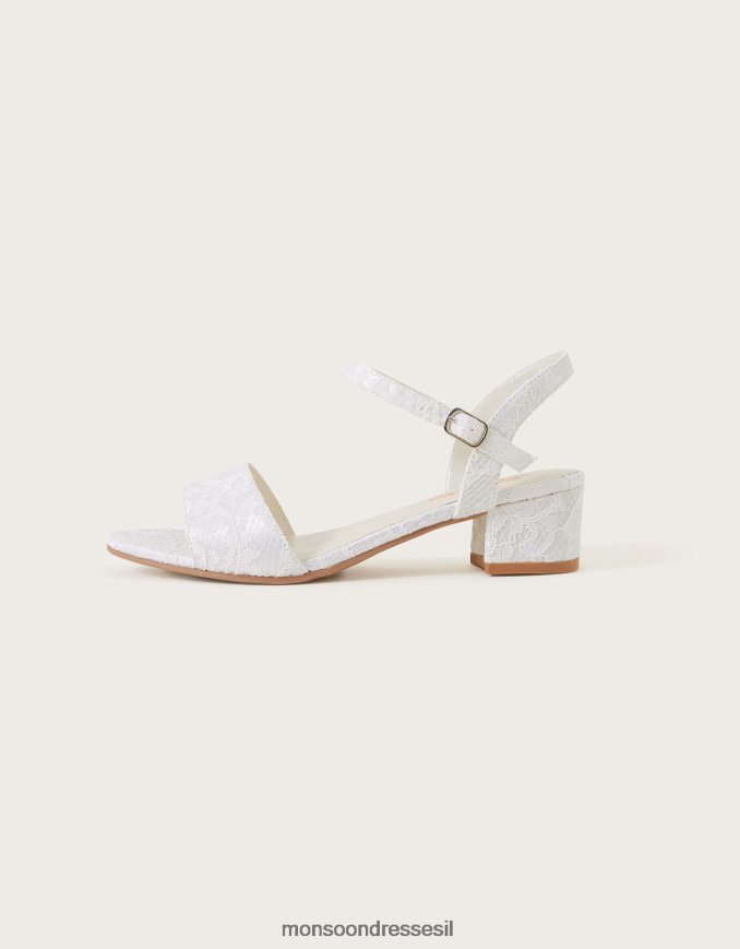 הַנעָלָה Monsoon סנדלי תחרה שֶׁנהָב ילדה HTJ0TZ2349