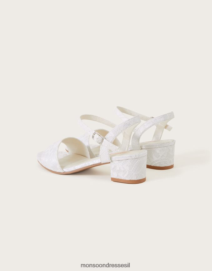 הַנעָלָה Monsoon סנדלי תחרה שֶׁנהָב ילדה HTJ0TZ2349