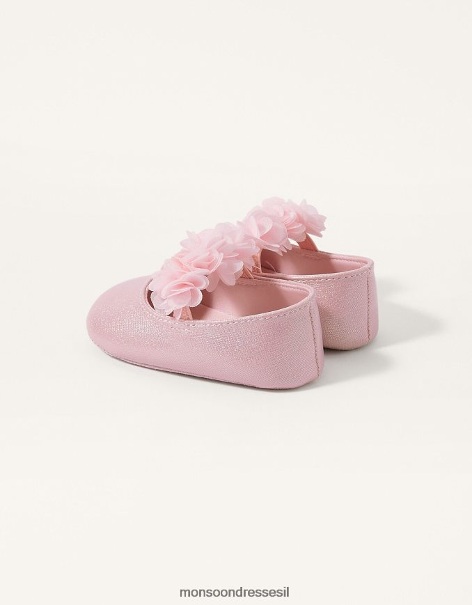 הַנעָלָה Monsoon נעלי קורז' שימר וָרוֹד יְלָדִים HTJ0TZ2360