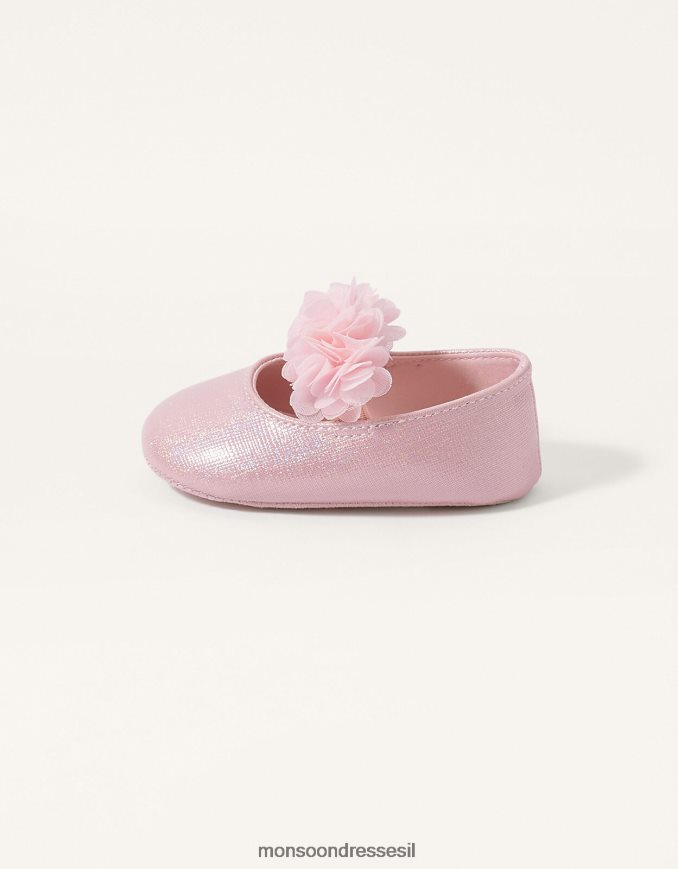 הַנעָלָה Monsoon נעלי קורז' שימר וָרוֹד יְלָדִים HTJ0TZ2360