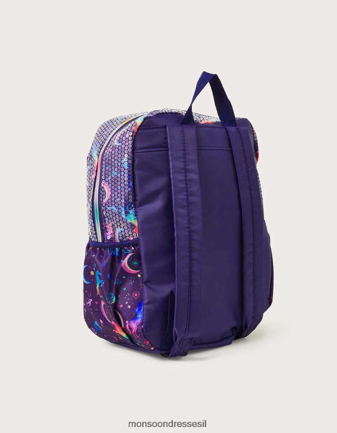 אבזר Monsoon תיק גב עם פאייטים חד קרן מְעוּדָן ילדה HTJ0TZ2416