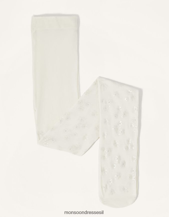 אבזר Monsoon גרביונים בהדפס פרלטו שֶׁנהָב ילדה HTJ0TZ2422