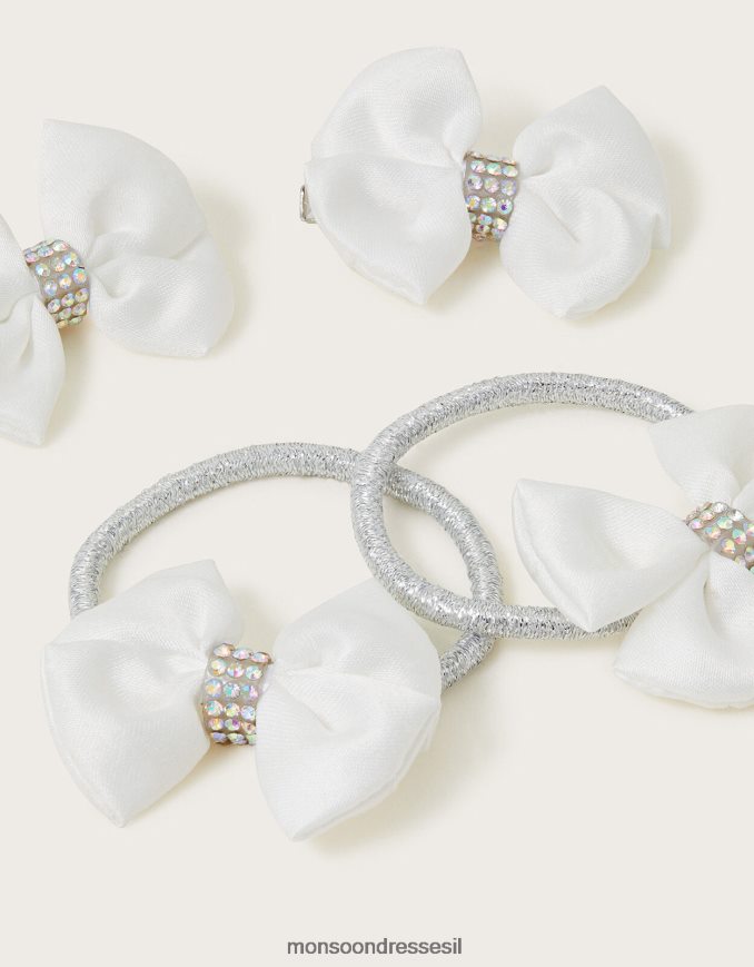 אבזר Monsoon סט שיער קשת נוצץ מְעוּדָן ילדה HTJ0TZ2440