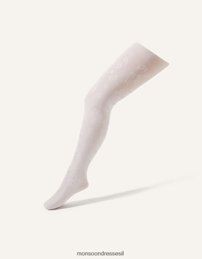 אבזר Monsoon גרביונים בהדפס פרלטו וָרוֹד ילדה HTJ0TZ2442